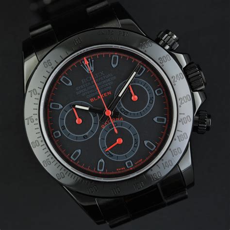 blaken rolex daytona for sale|rolex daytona chronographs.